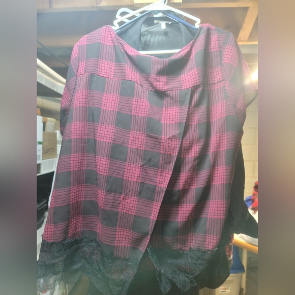 Buffalo Plaid Torrid Top - Picture 4 of 6